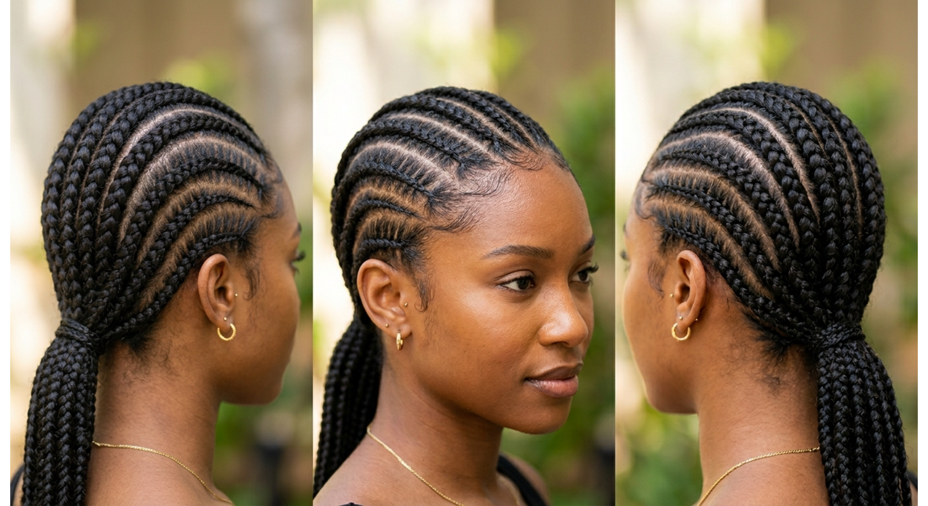Diagonal Cornrows