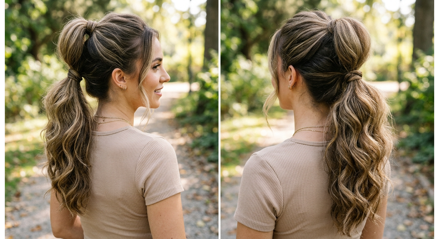 Double Ponytail Trick
