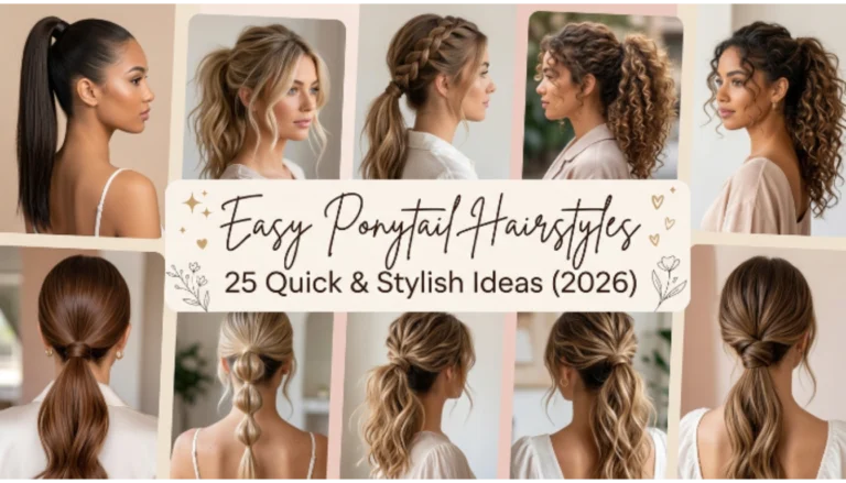 Easy Ponytail Hairstyles
