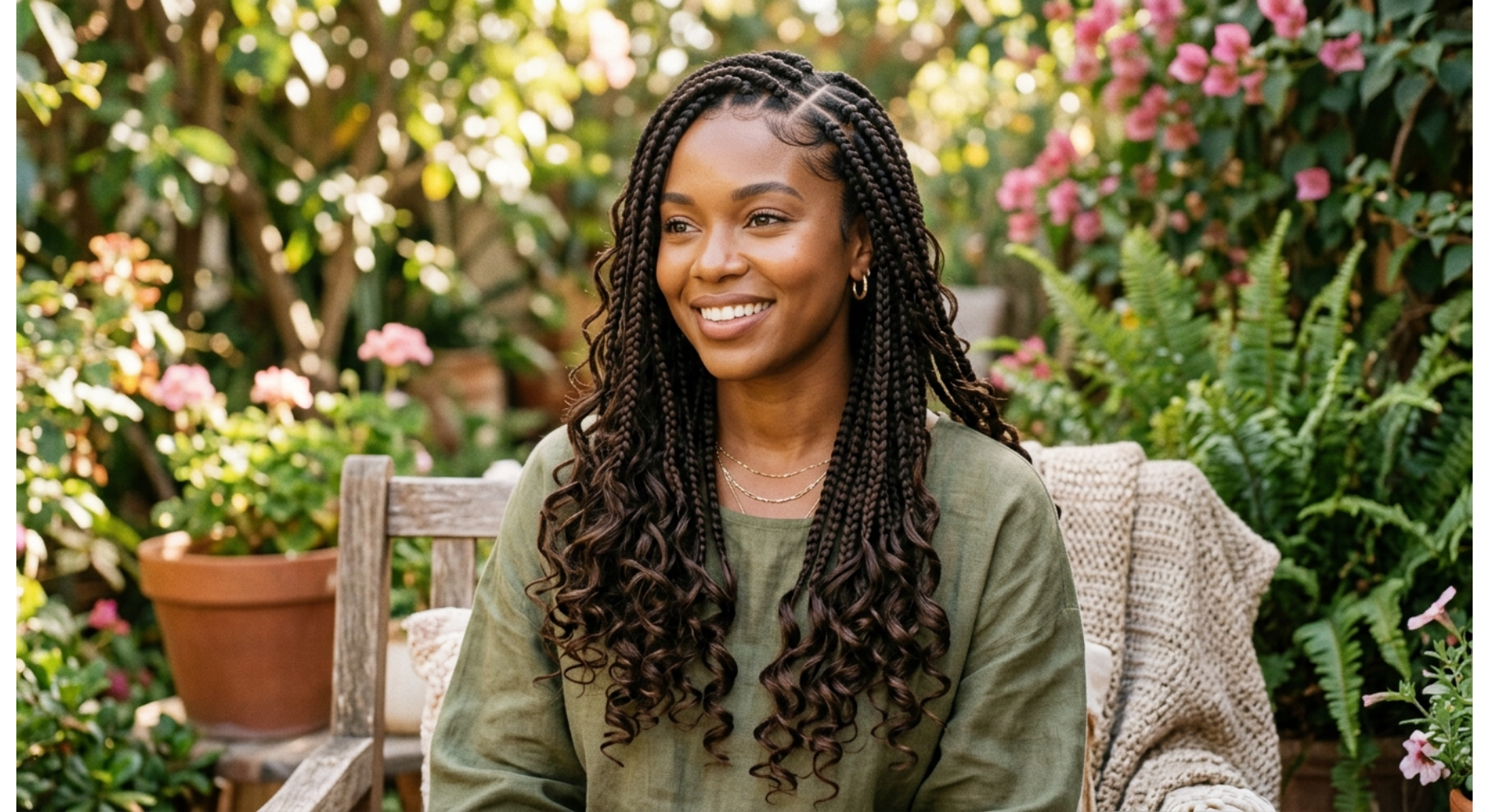 Goddess Box Braids