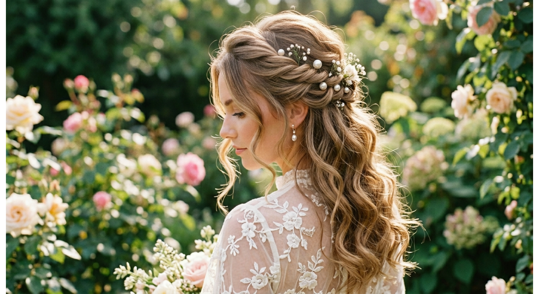 Half-Up Twisted Crown