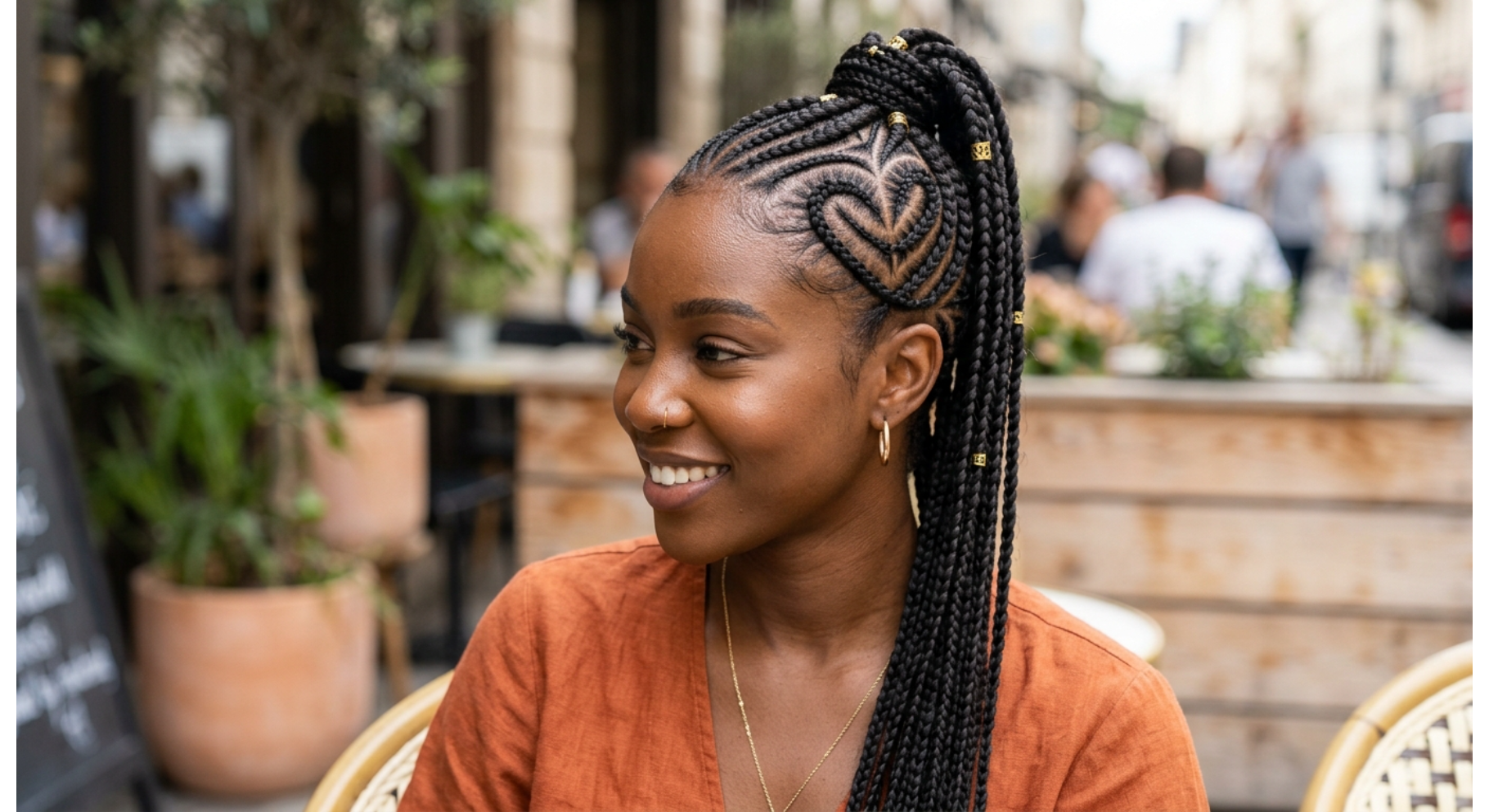 Heart Pattern Cornrows
