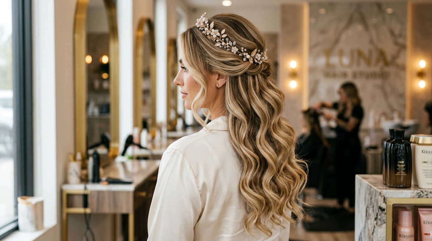 Layered Hair With Balayage
