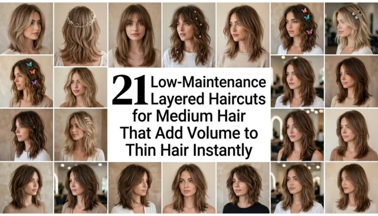 Layered Haircuts for Medium Hair