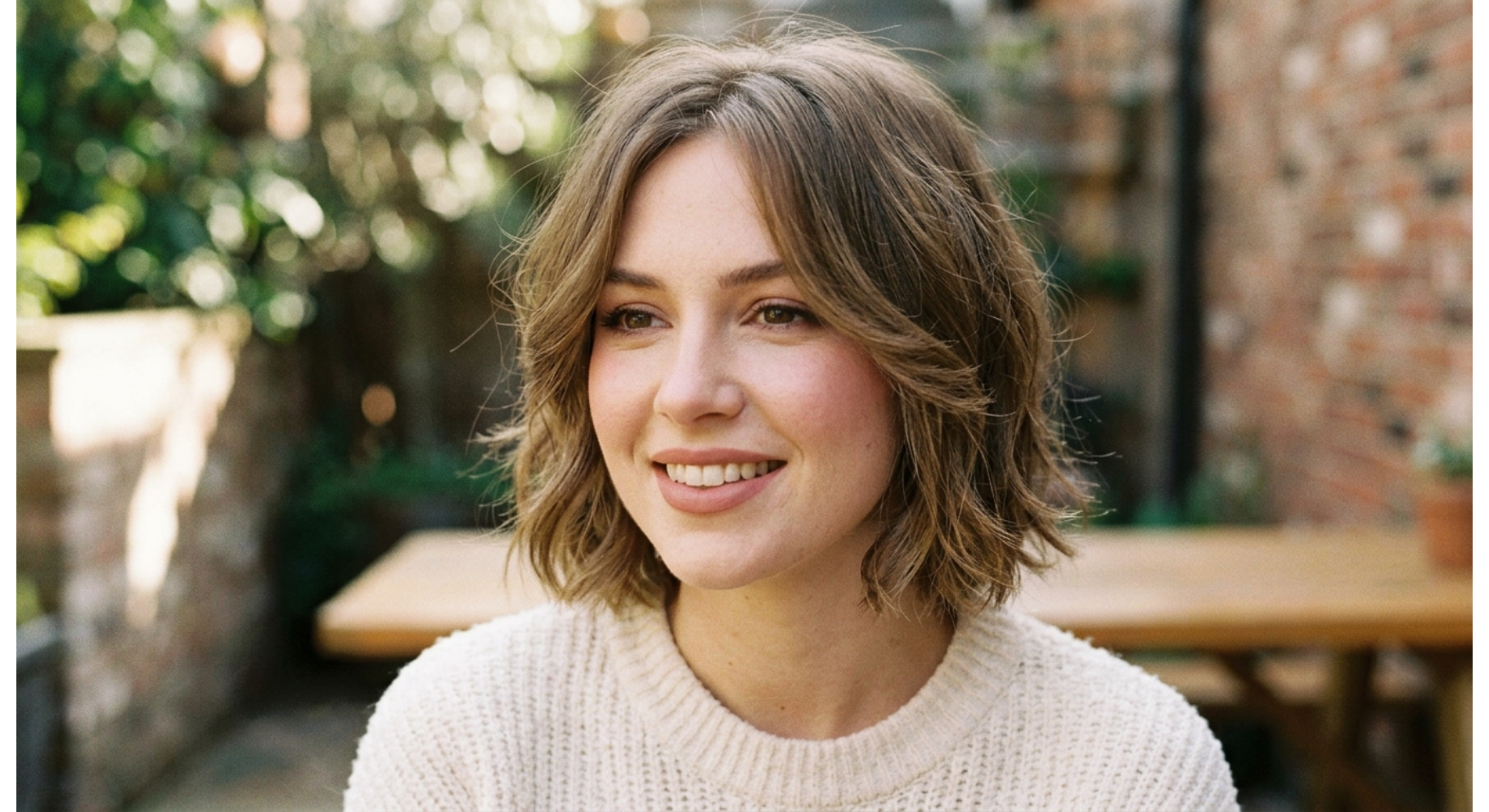 Layered Messy Bob with Face-Framing Pieces