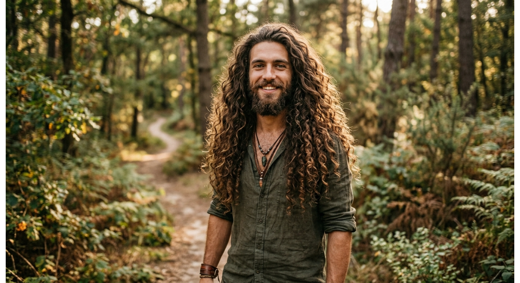 Long Curly Bohemian Cut