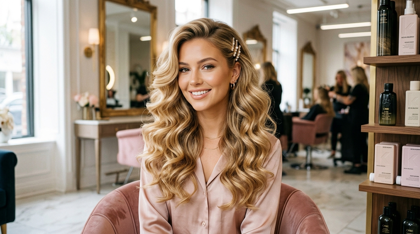 Long Layers With Ribbon Curls