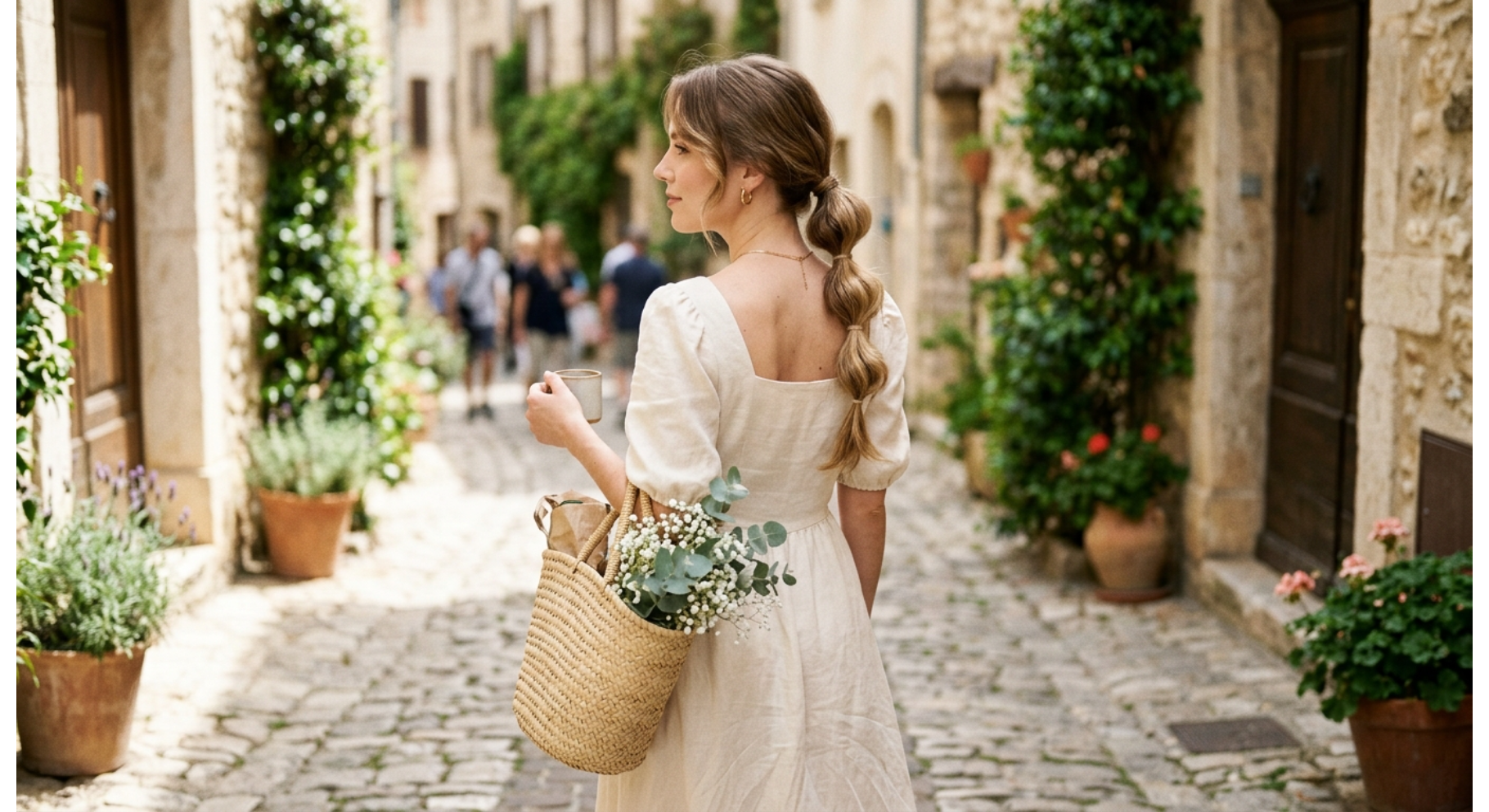 Low Bubble Ponytail