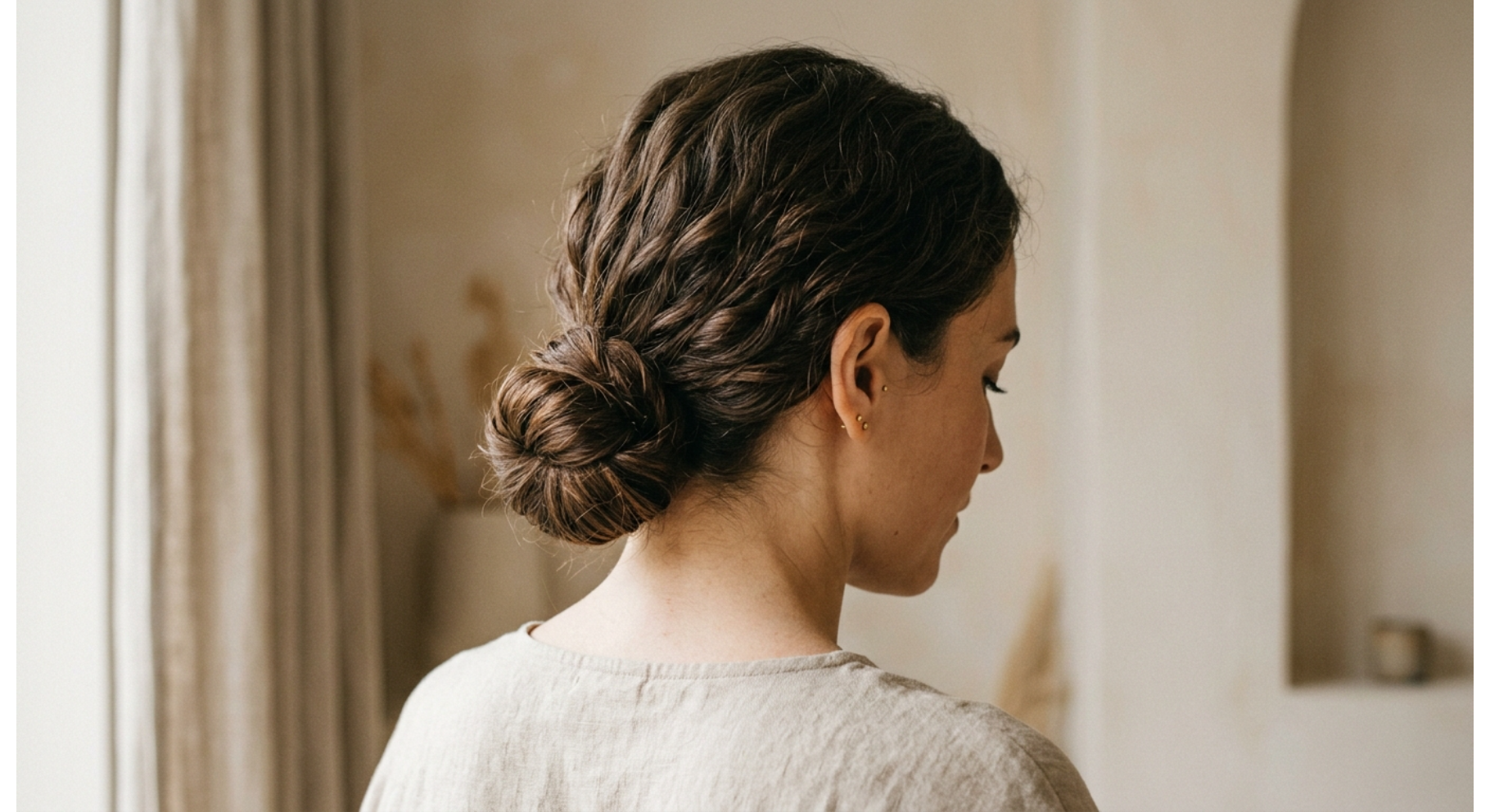 Low Knot Wrap Bun