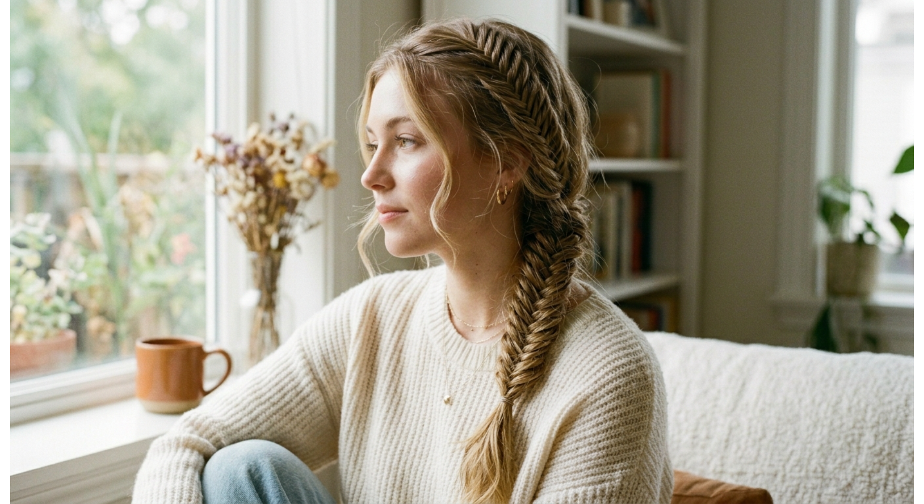 Low Side Fishtail Braid