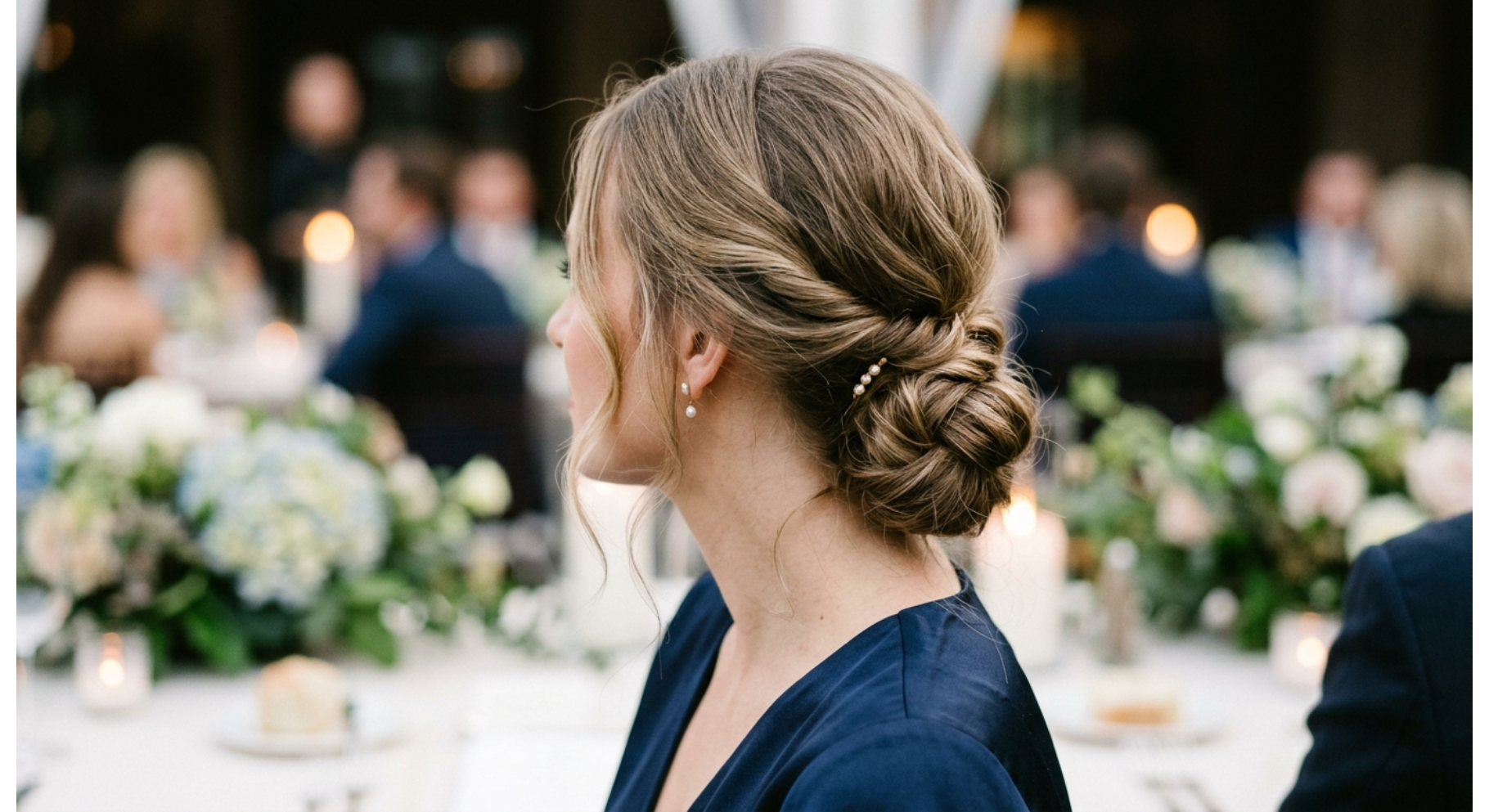 Low Twisted Pony Bun