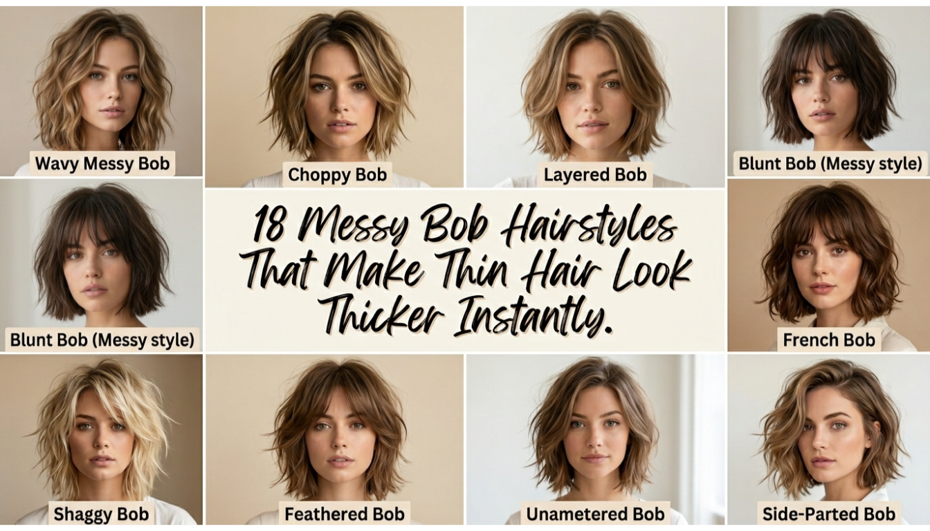 Messy Bob Hairstyles
