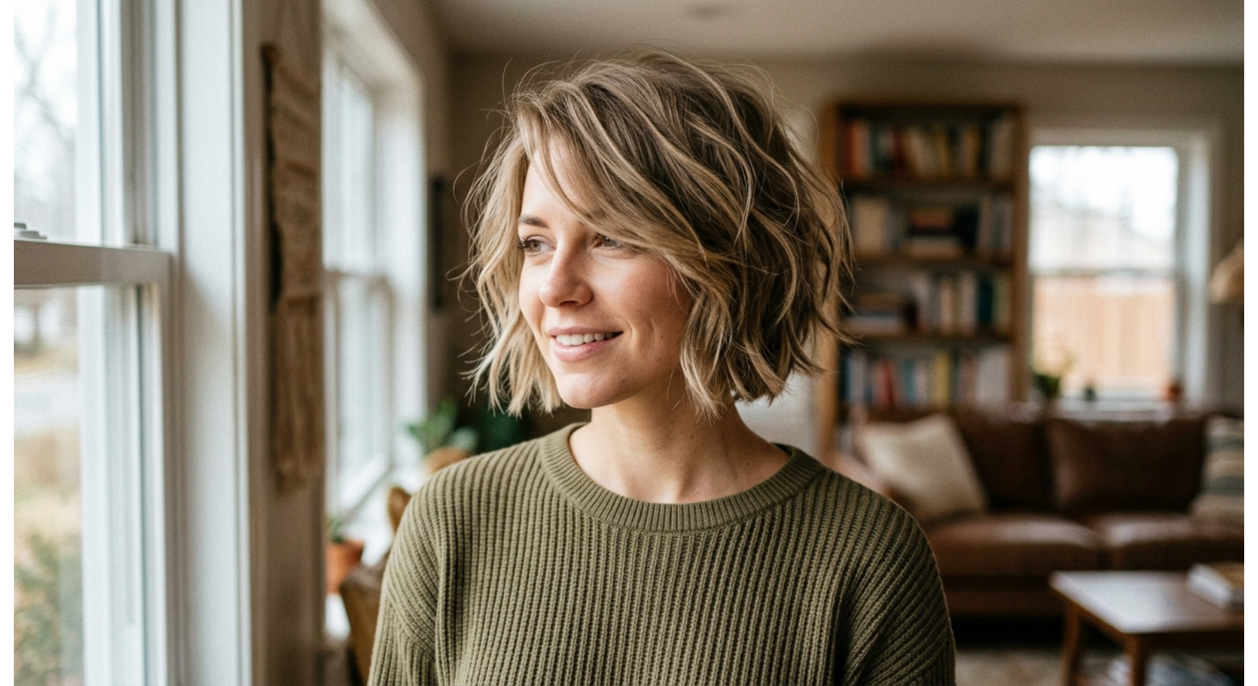 Messy Bob with Micro Layers