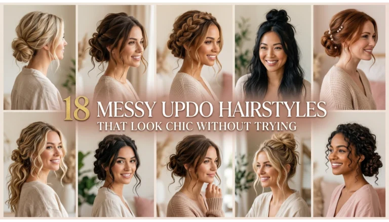 Messy Updo Hairstyles
