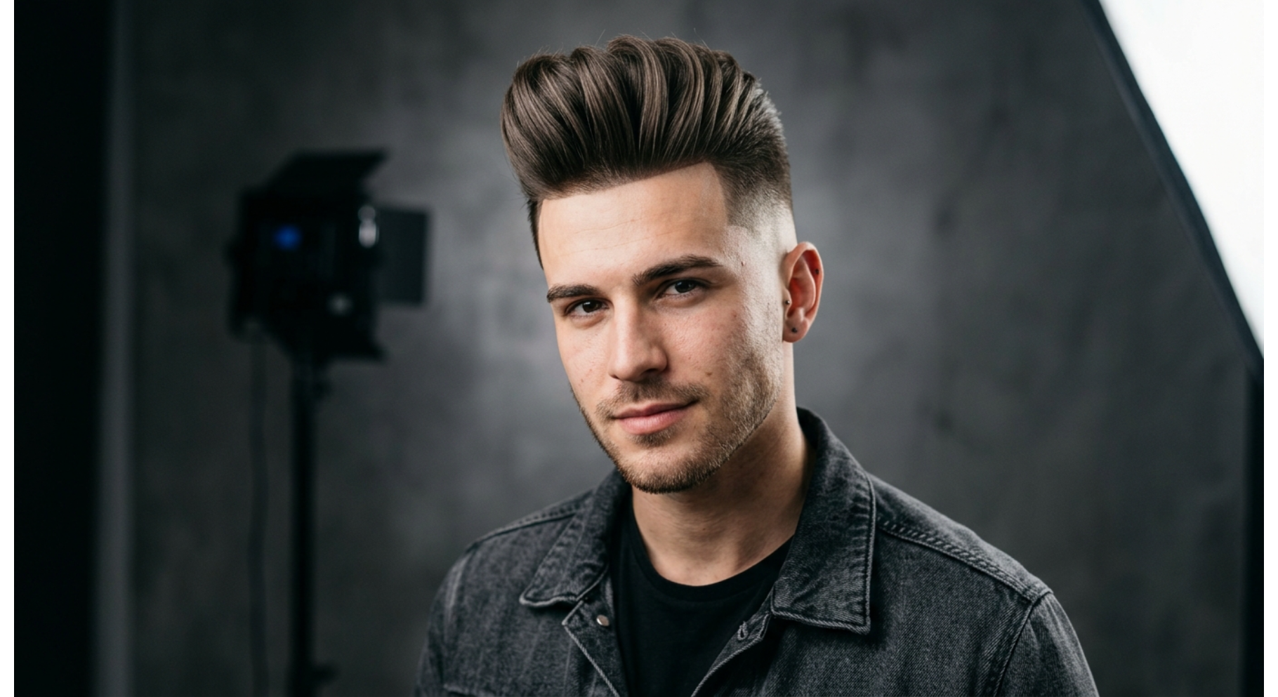 Modern Pompadour Texture