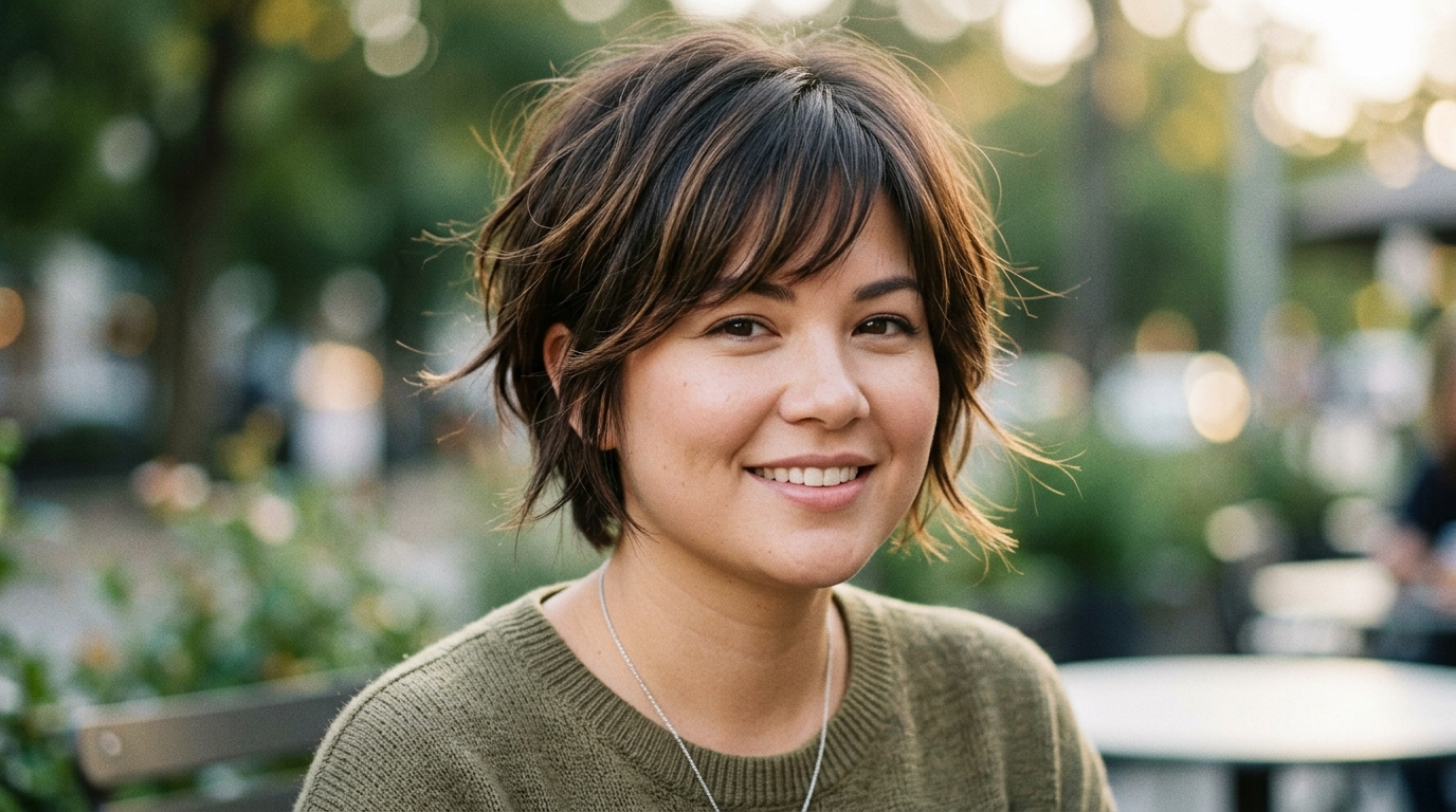 Pixie with Face-Framing Layers