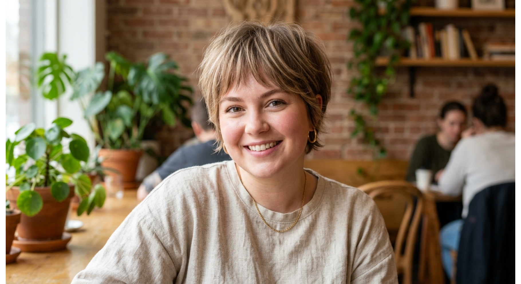 Pixie with Wispy Bangs