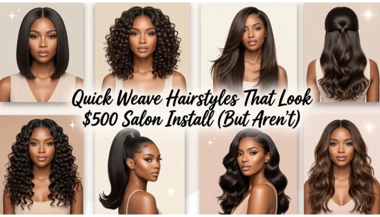 Quick Weave Hairstyles