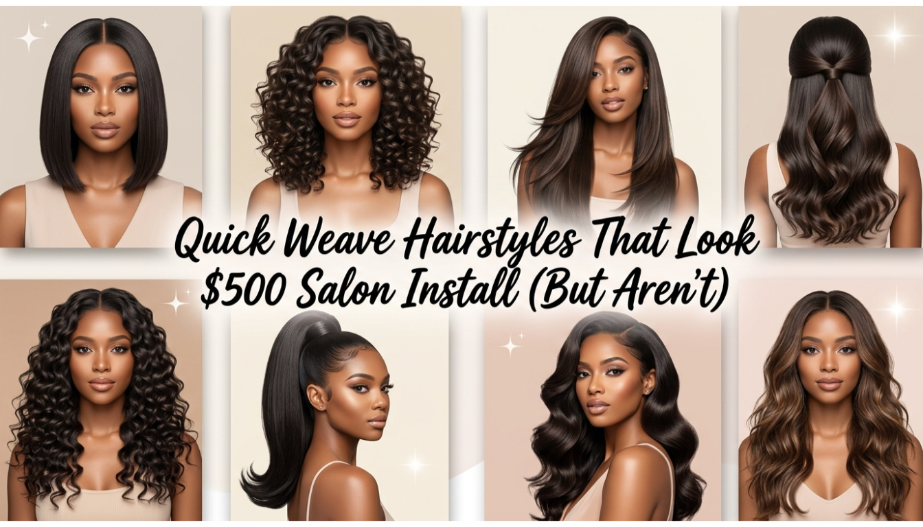 Quick Weave Hairstyles