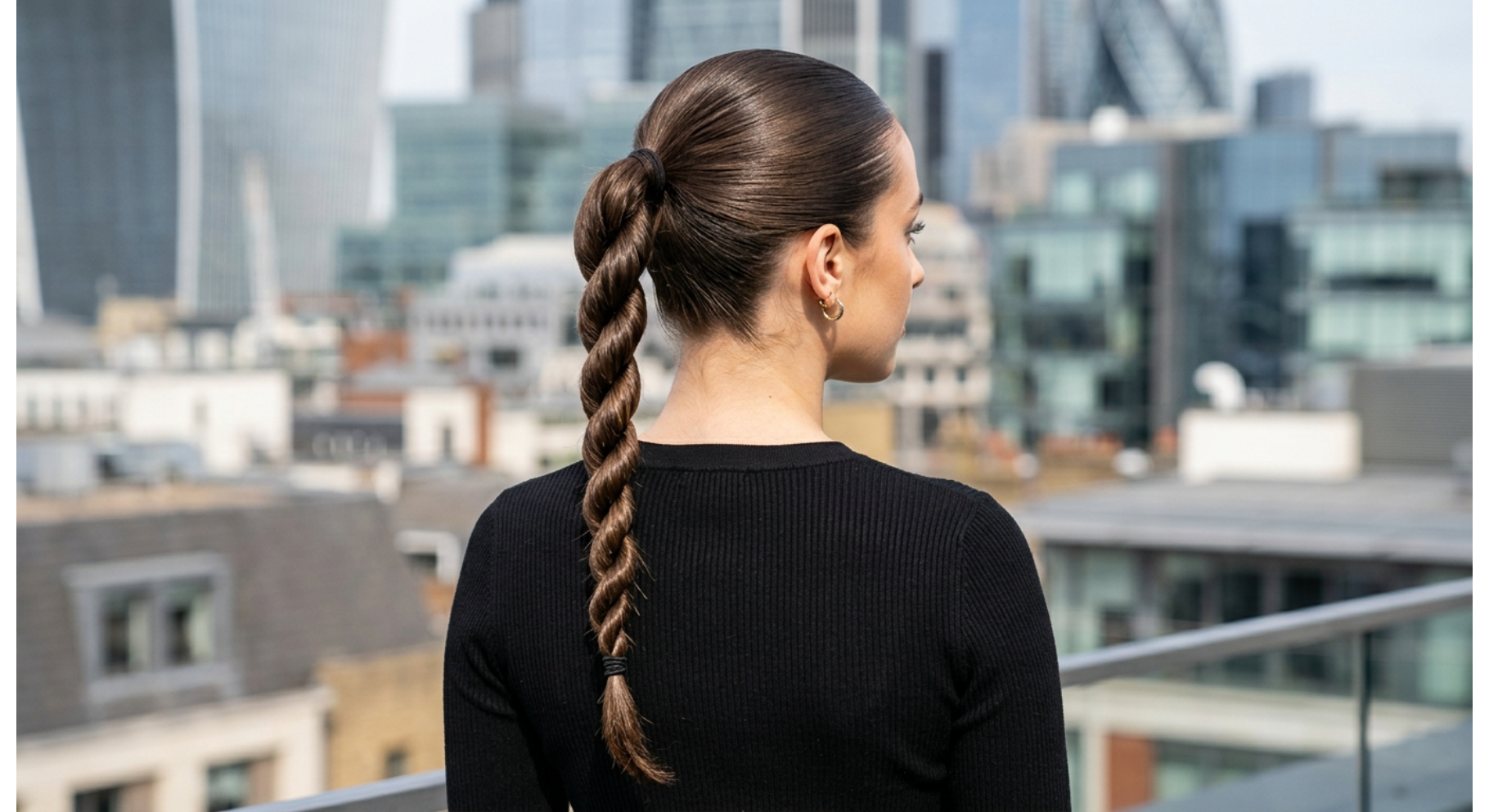 Rope Braid Ponytail