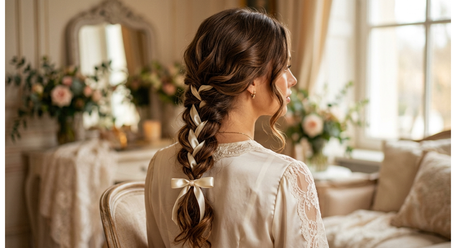 Satin Ribbon Low Braid