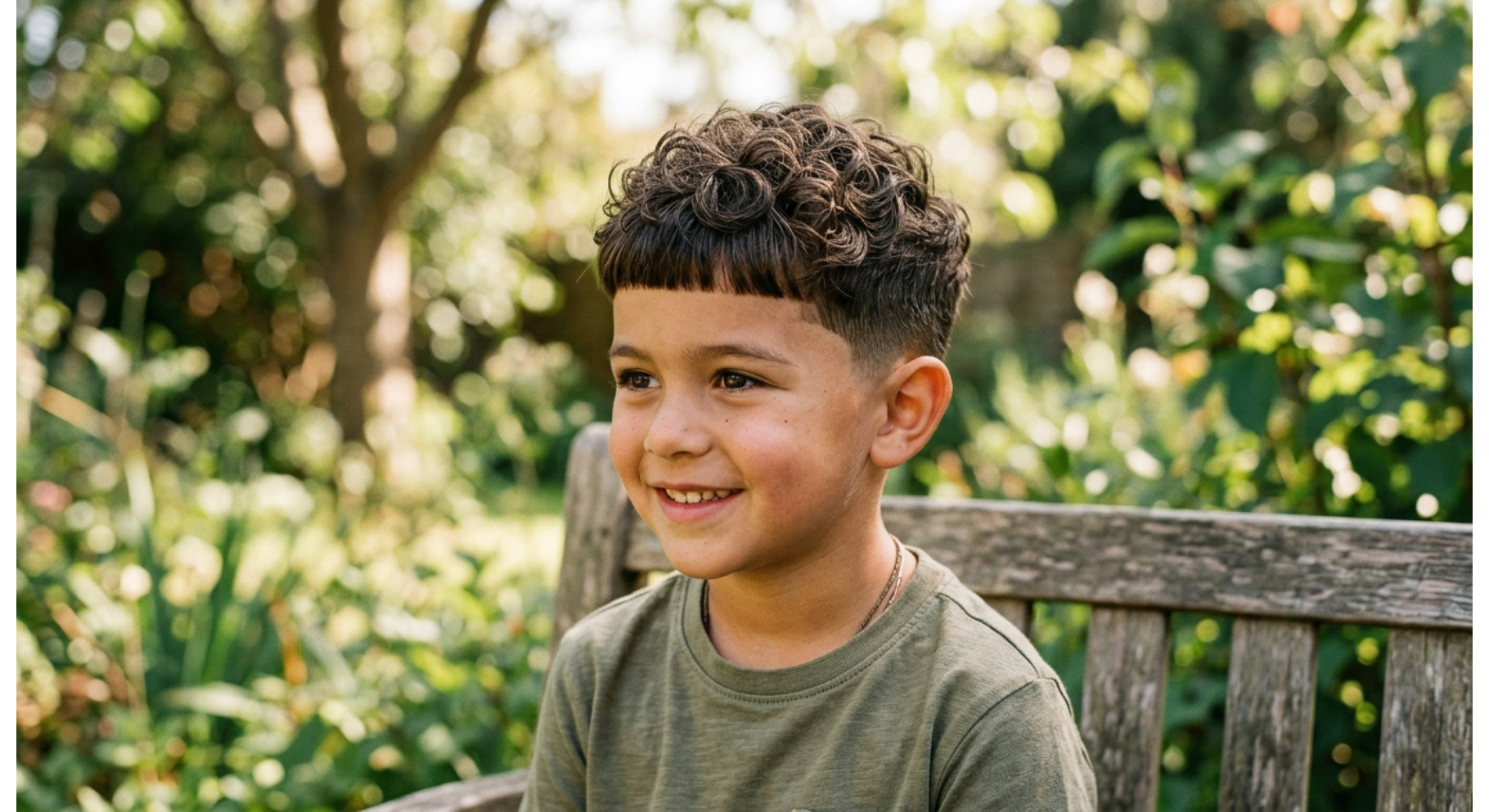 Short Curly Caesar Cut