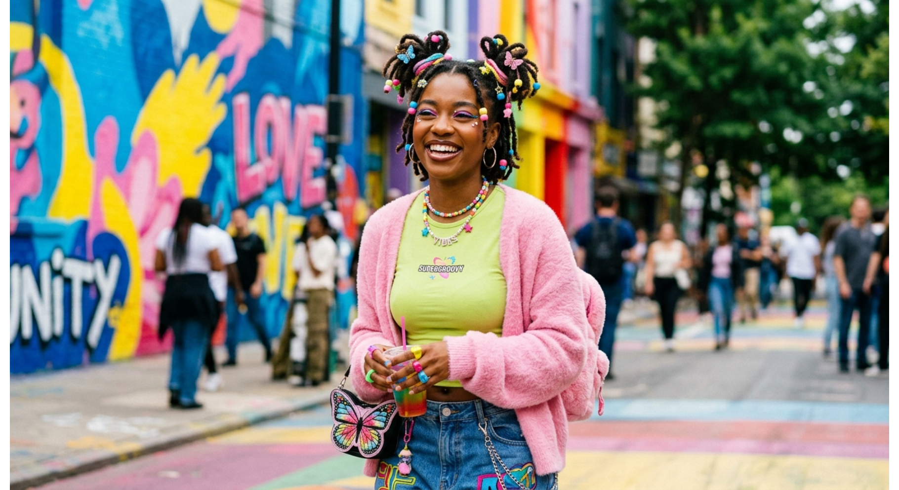 Short Loc Space Buns