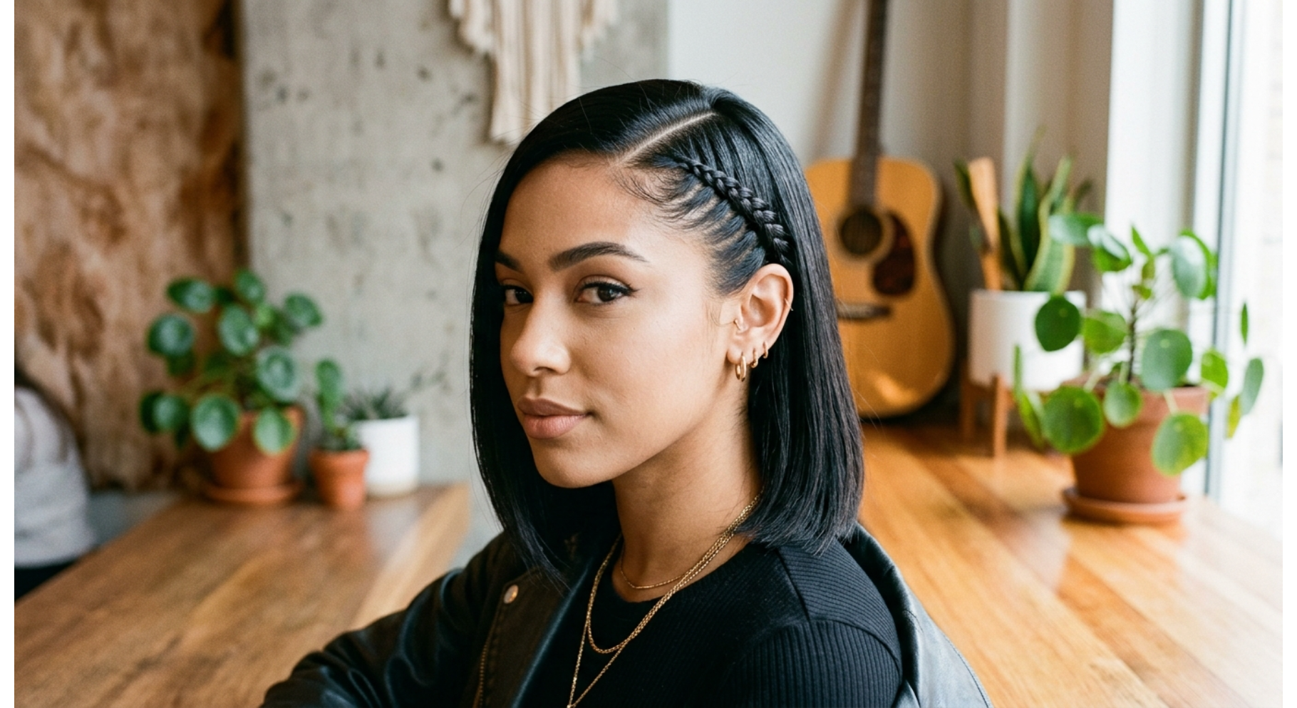 Side Cornrow Accent