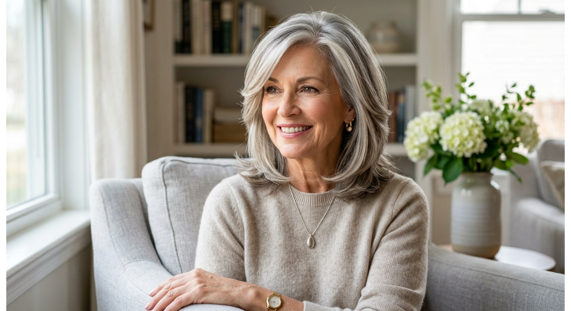 Side-Swept Layered Cut