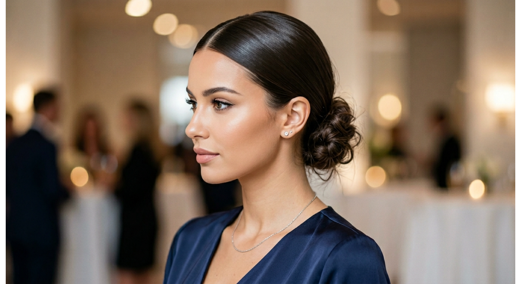 Sleek Low Bun