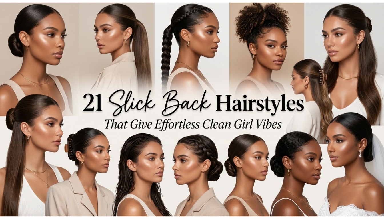 Slick Back Hairstyles