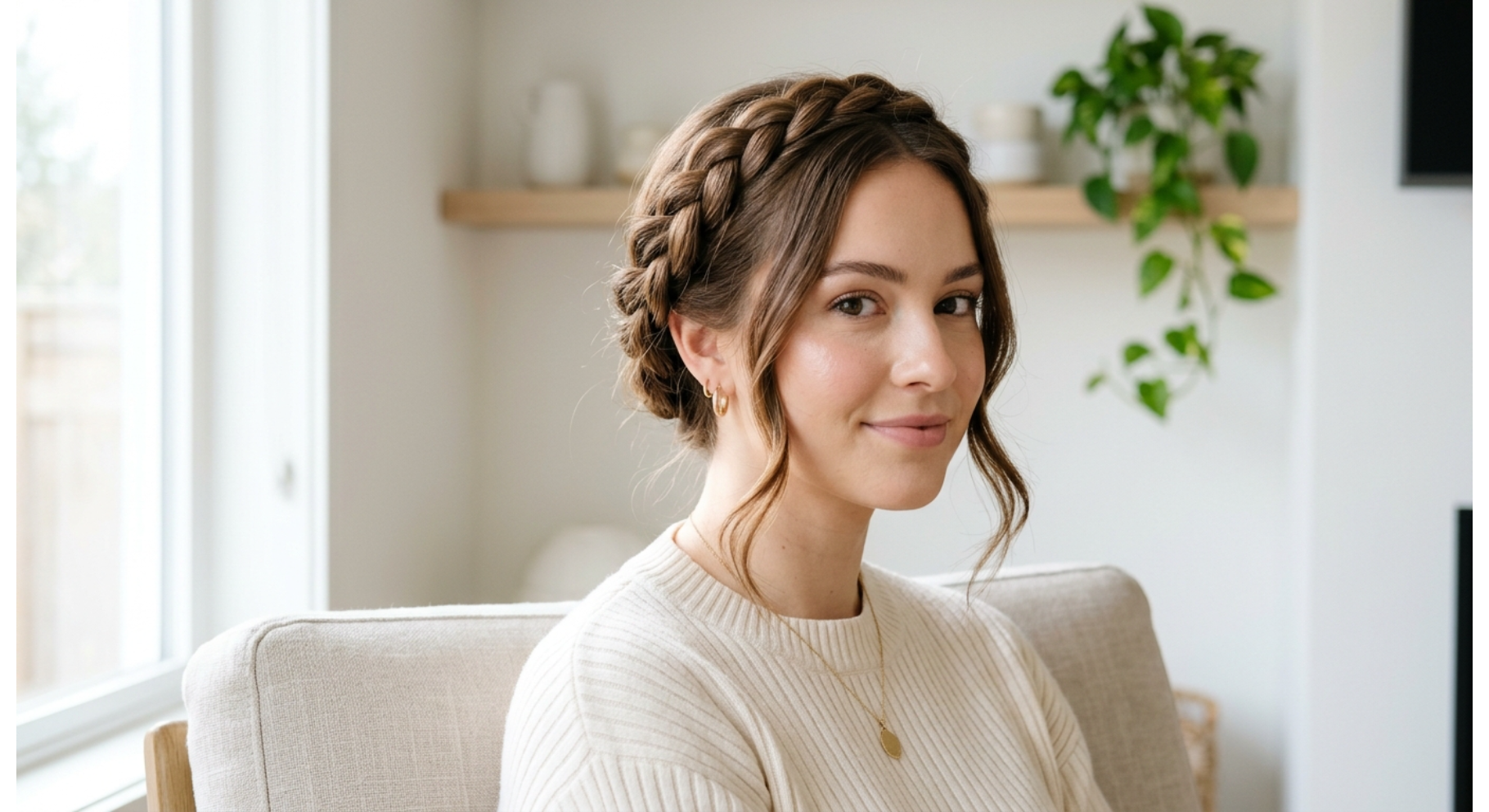 Soft Crown Twist Braid