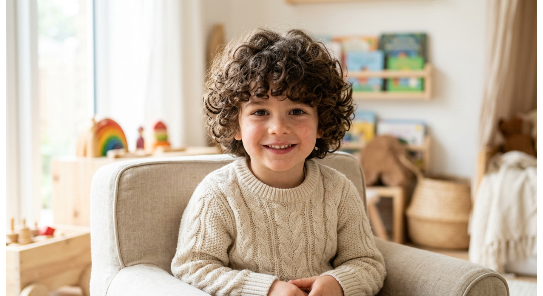 Soft Curly Bowl Cut