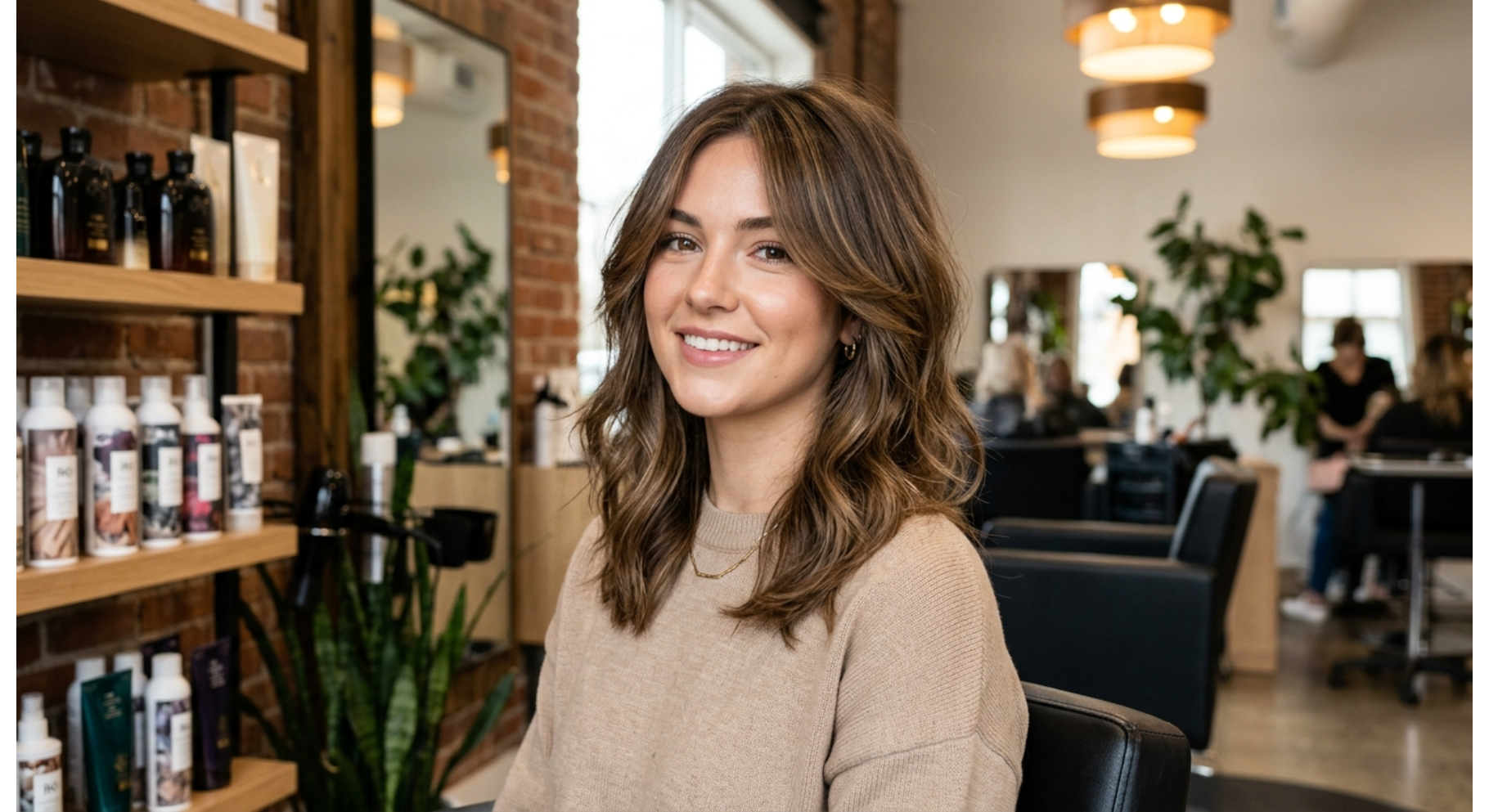 Soft Face-Framing Layered Lob