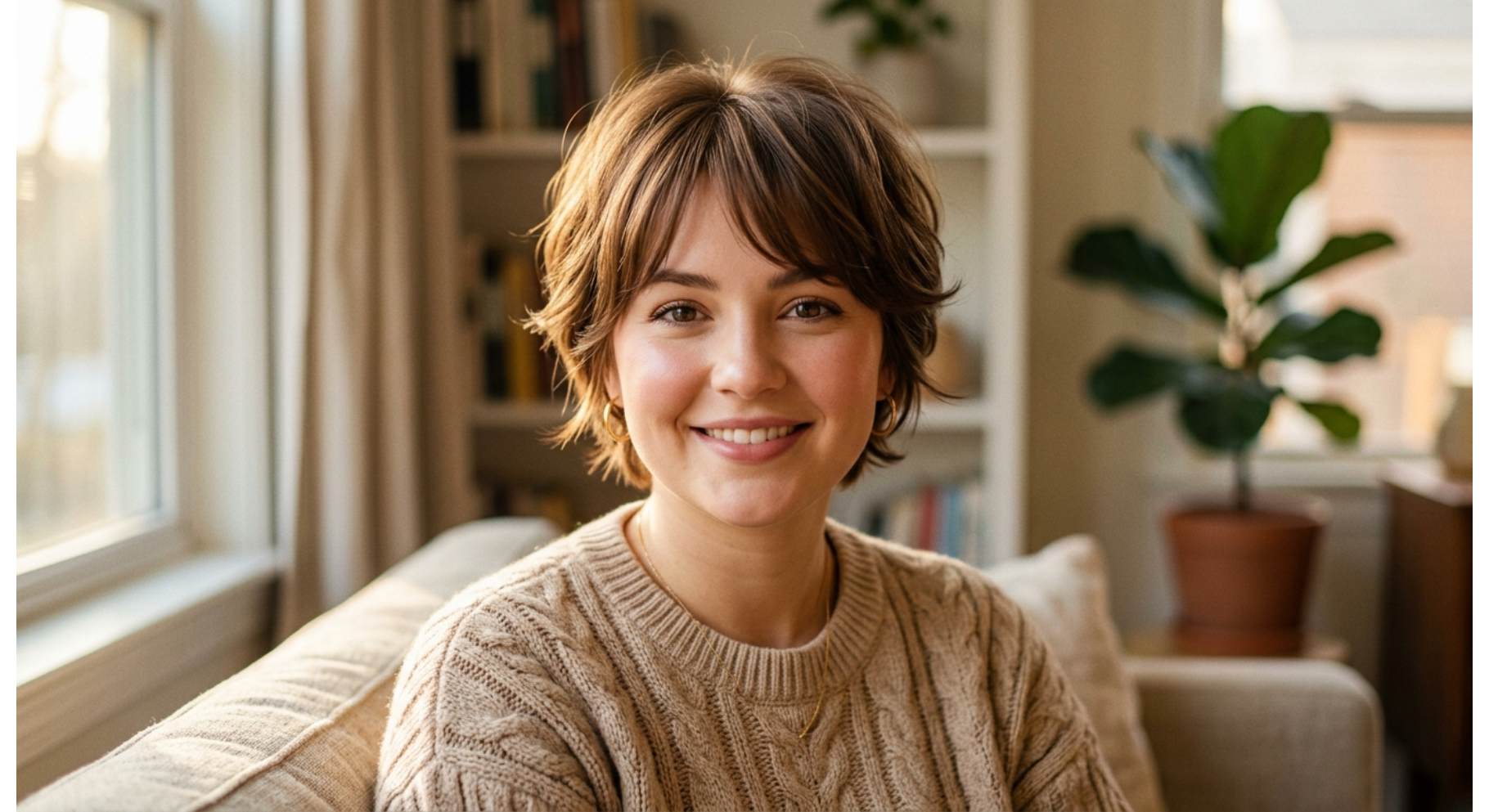 Soft Feminine Pixie