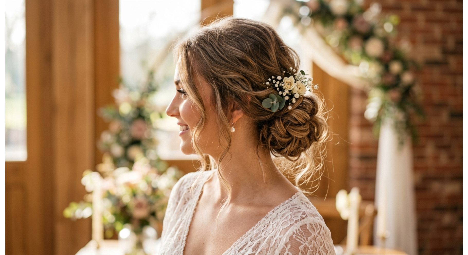 Soft Textured Low Bun