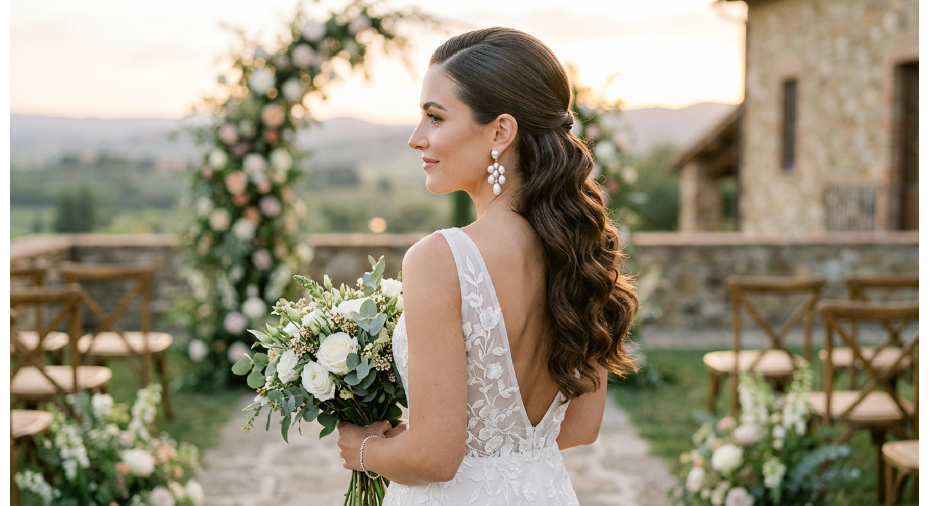 Soft Wedding Slick Waves