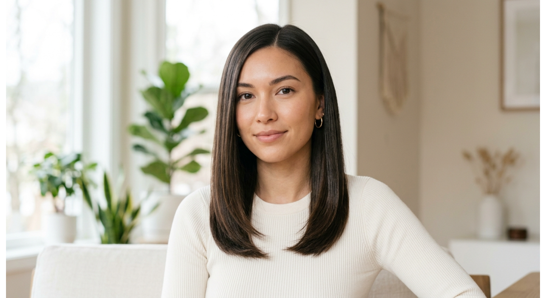 Straight Hair with Micro Layers
