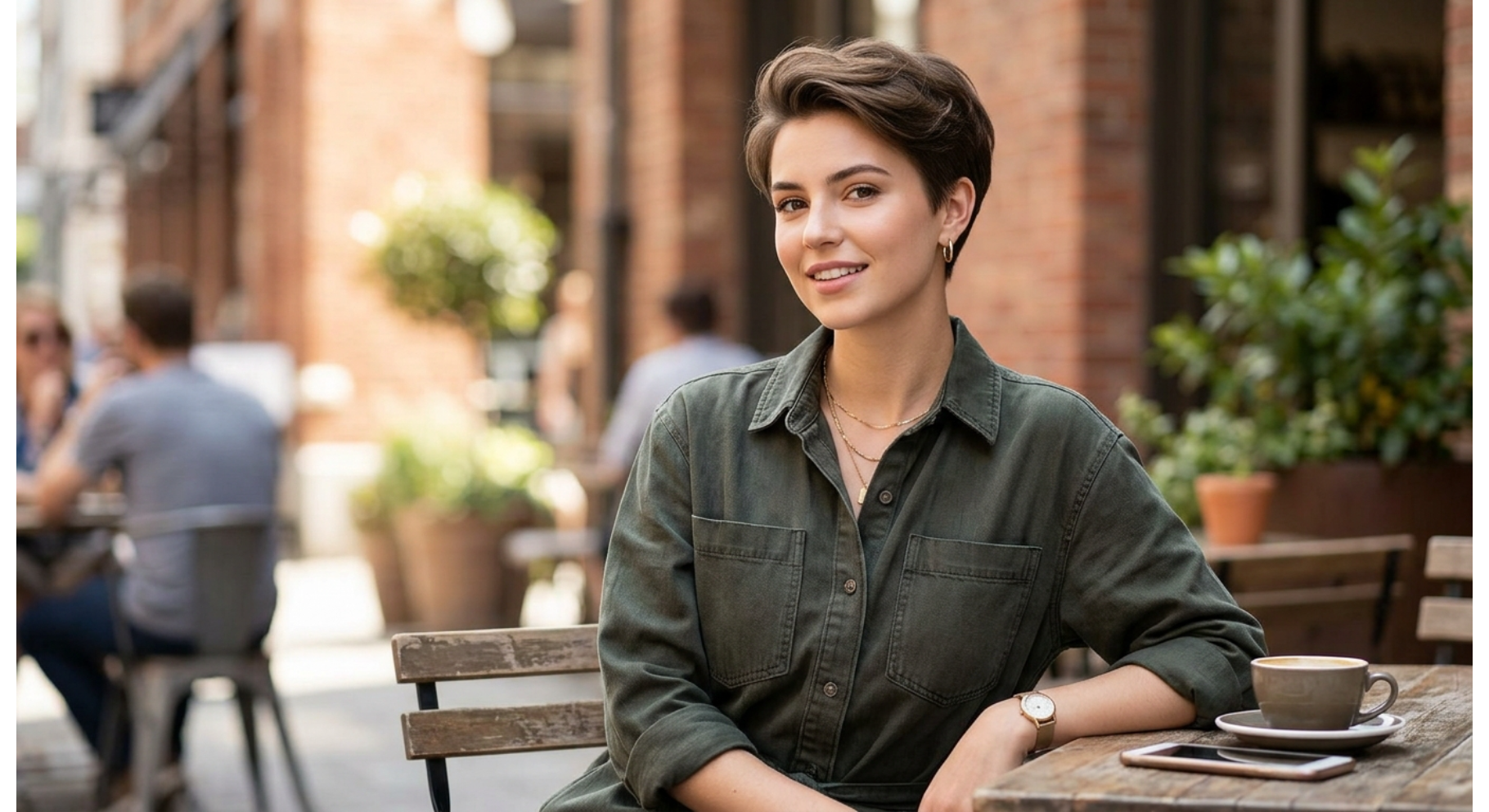 Tapered Short Cut