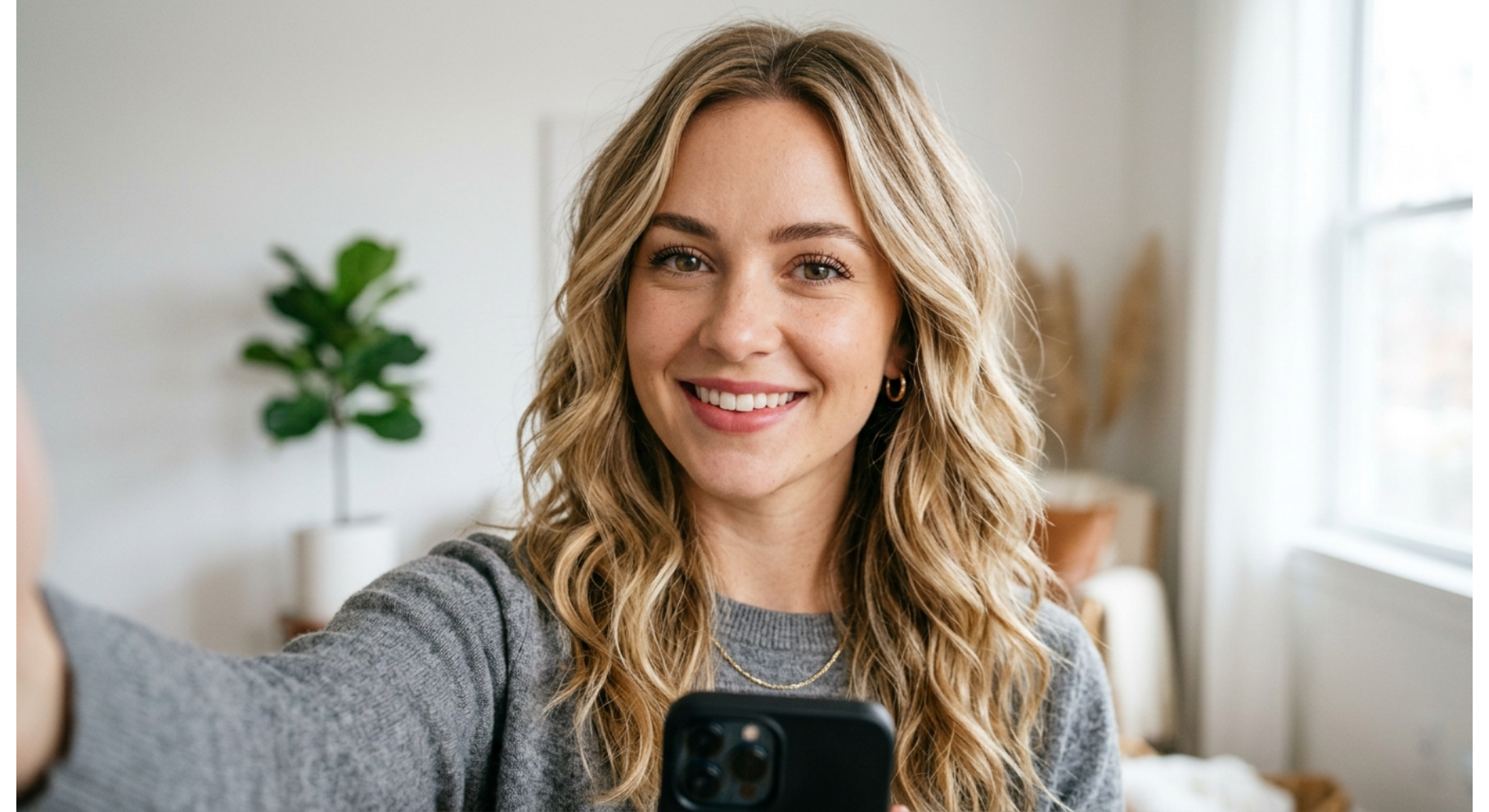 Tousled Blonde Balayage Layers