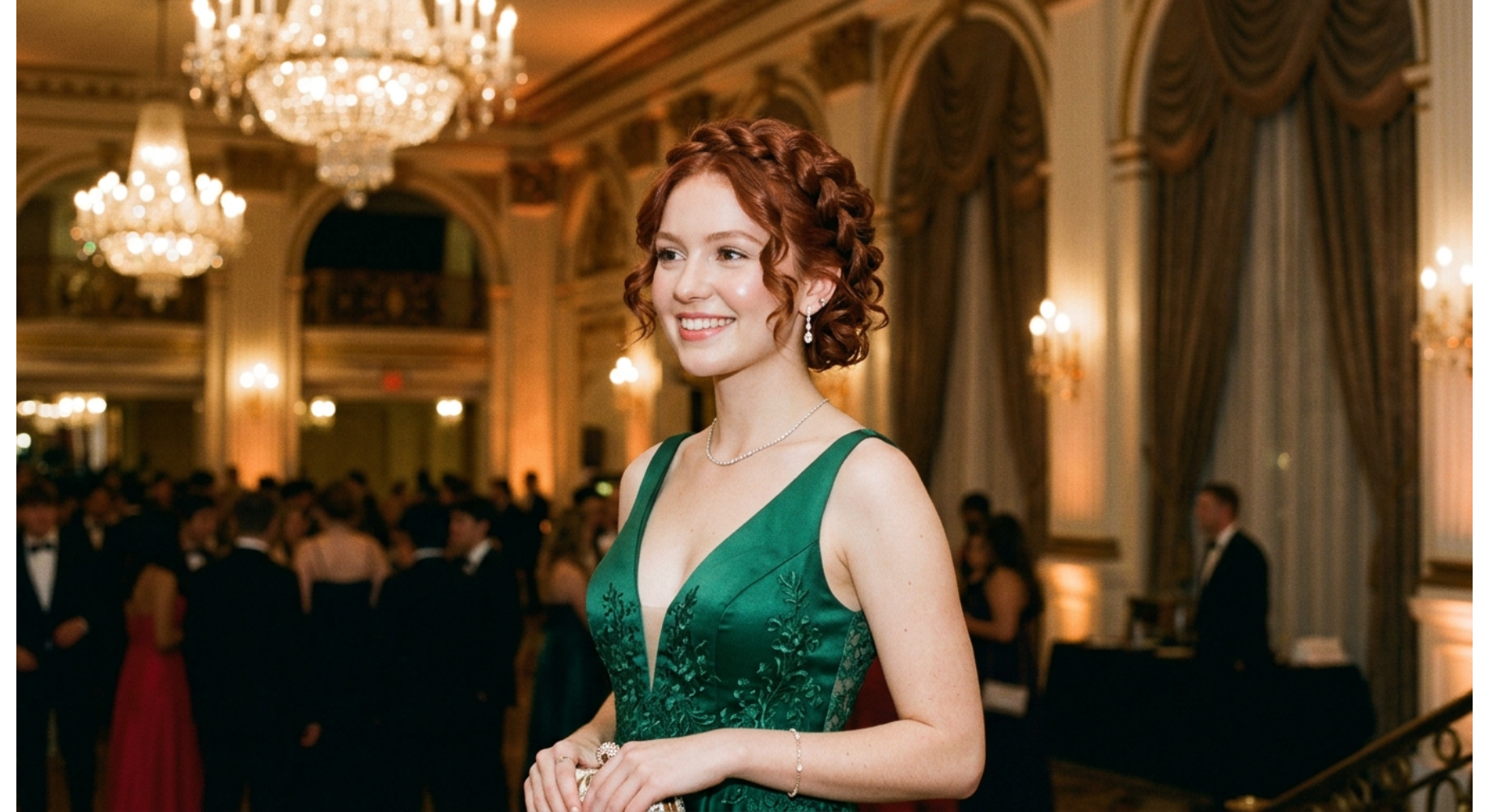Twisted Halo Updo