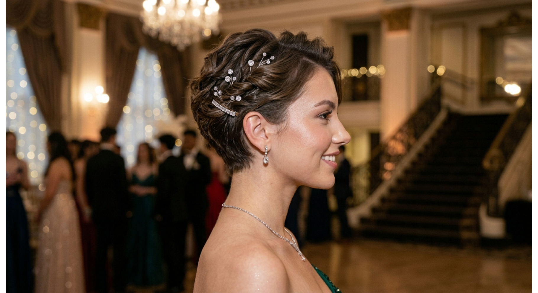Twisted Pixie Updo