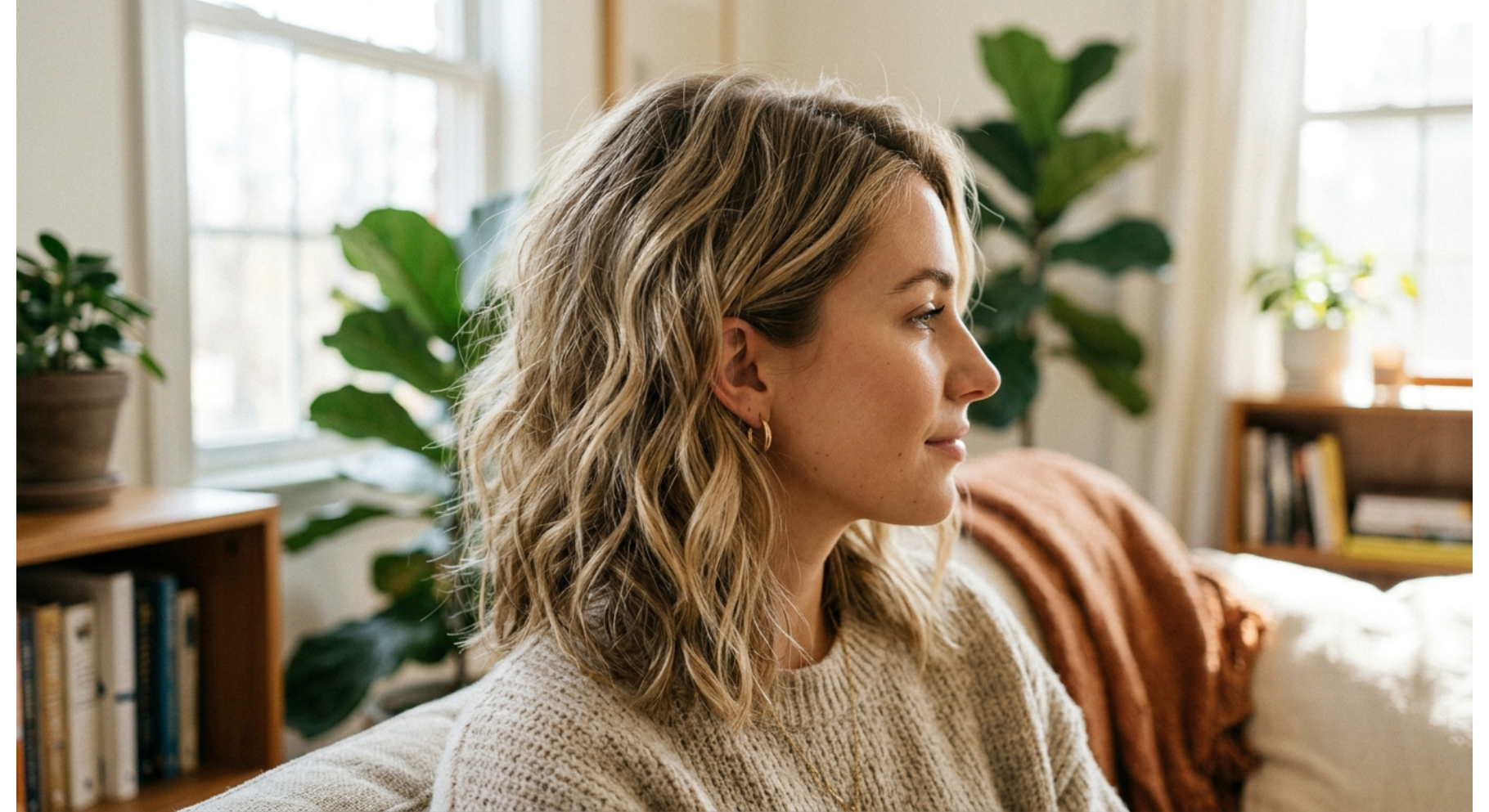 Voluminous Dirty Blonde Lob