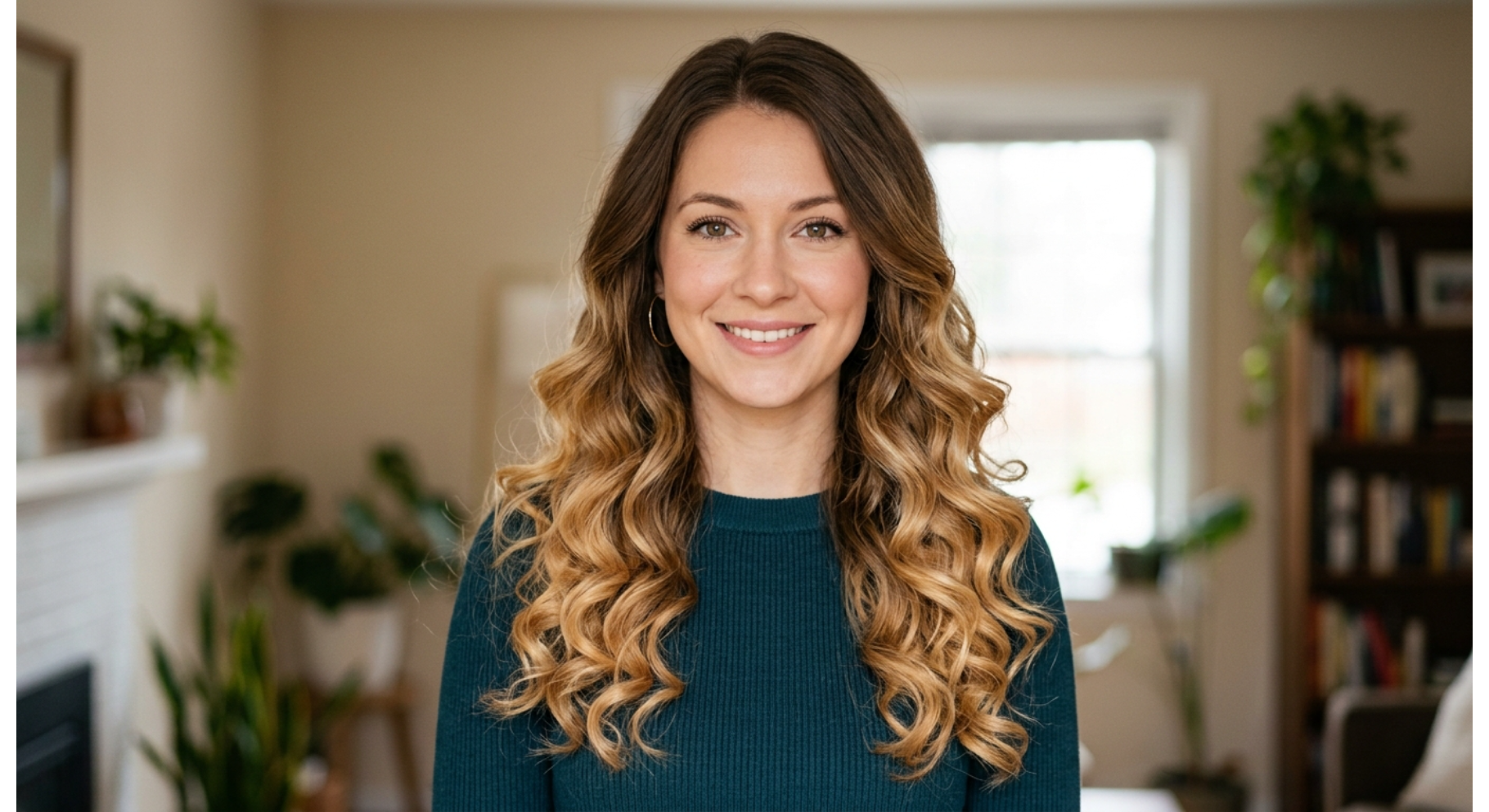 Warm Blonde Ombre Waves
