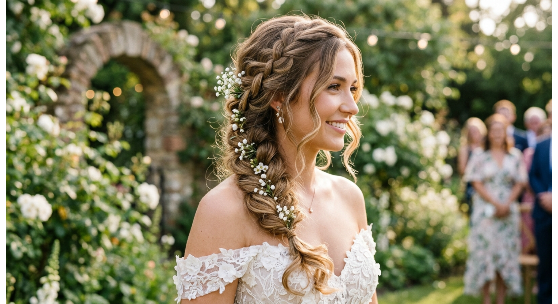 Wedding Loose Side Braid
