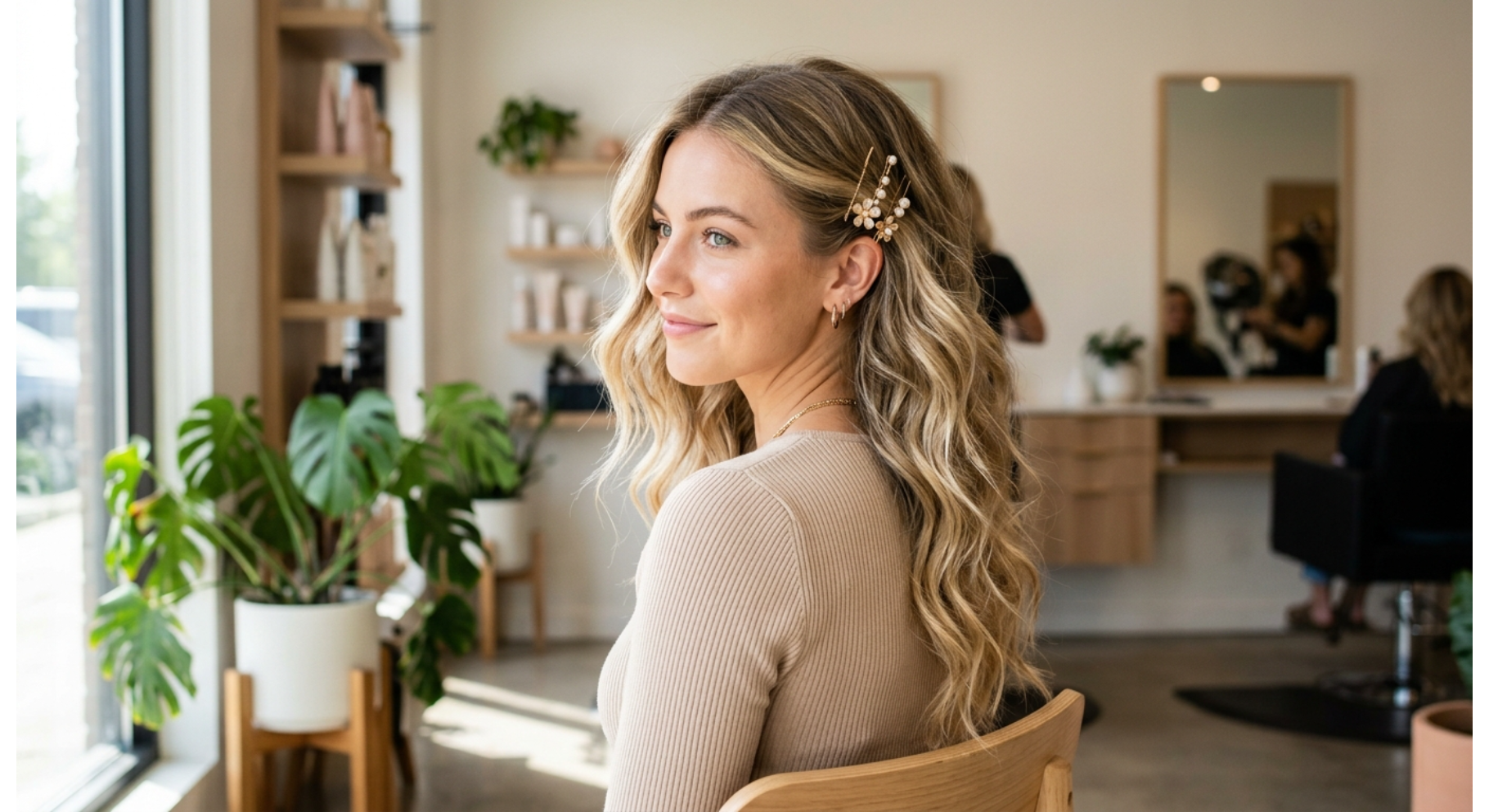 Wispy Layered Hair With Loose Waves