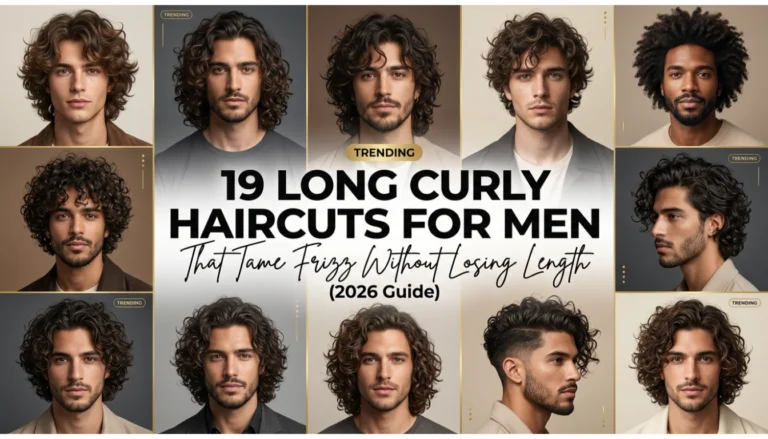 long curly haircuts for men
