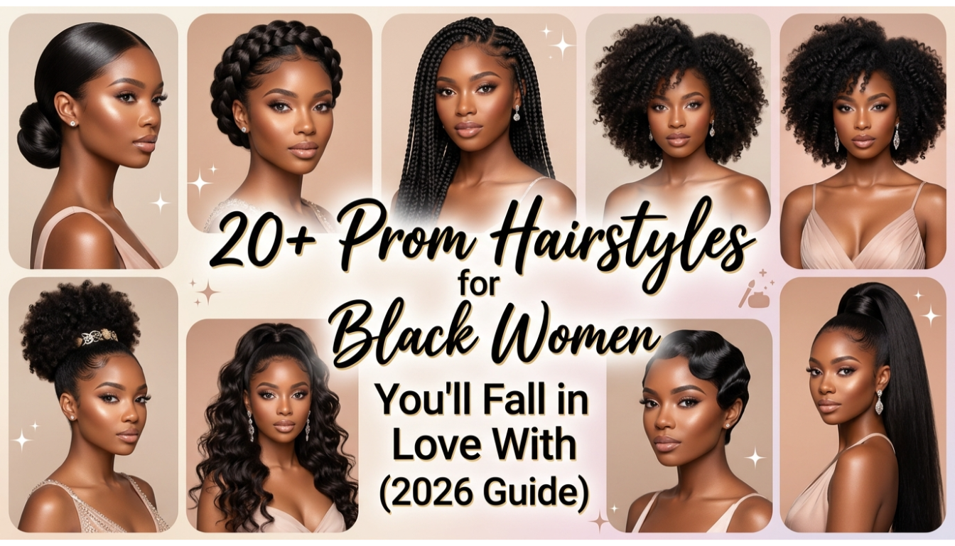 prom hairstyles black women