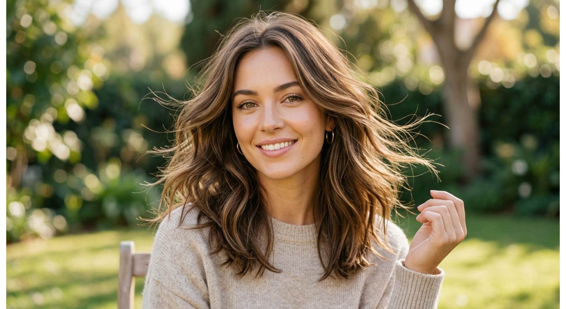 Airy Medium Cut with Wispy Ends