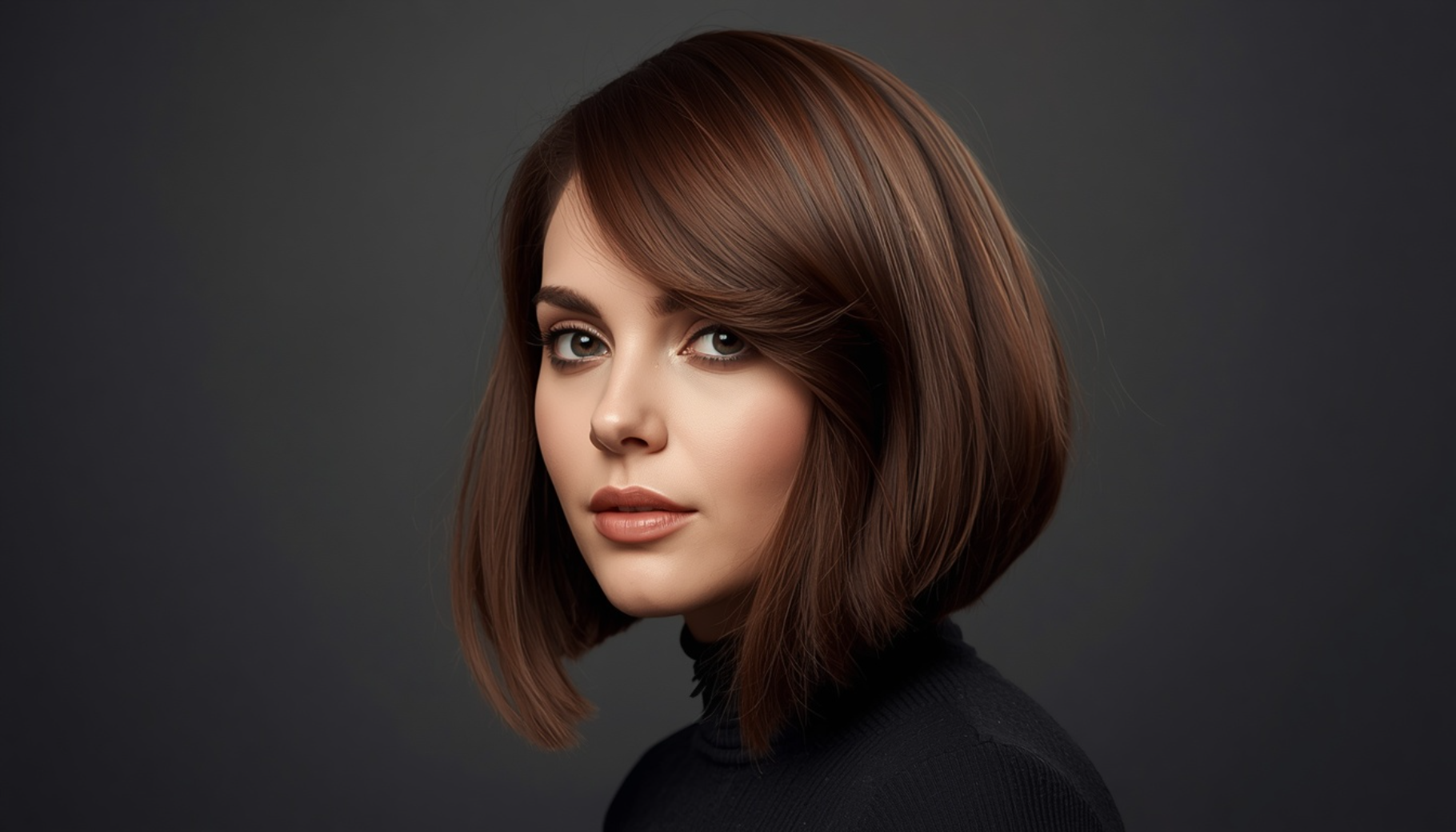 Angled Bob With Soft Volume